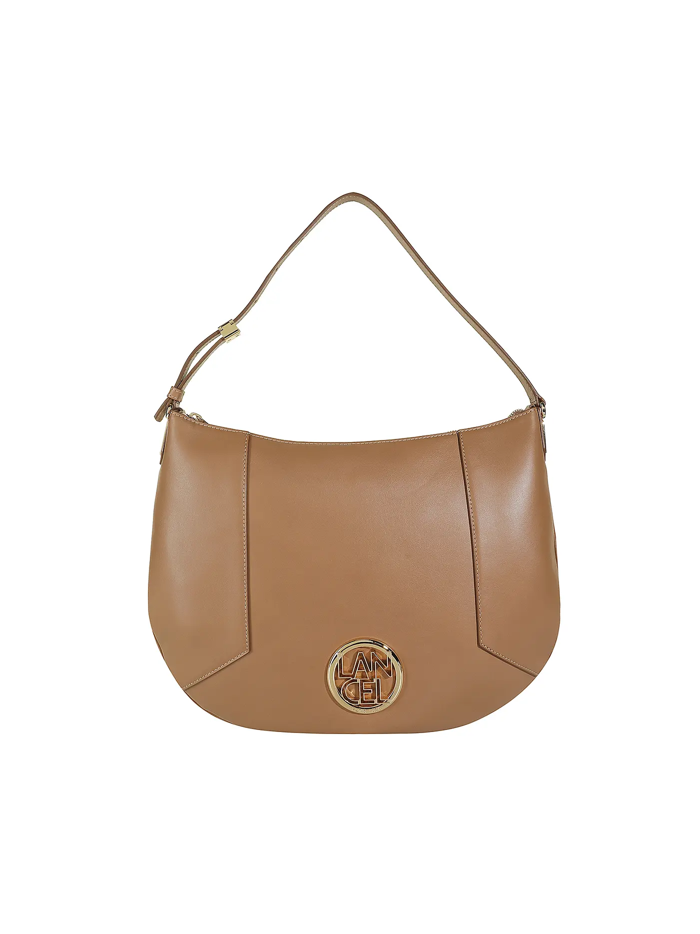LANCEL | Ledertasche - Hobo Bag ROXANE DE LANCEL | beige